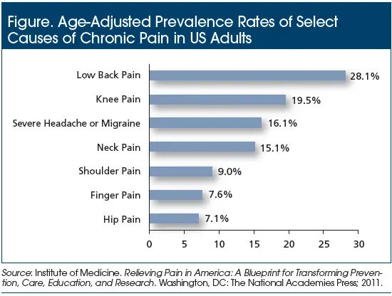 Chronic pain statistics