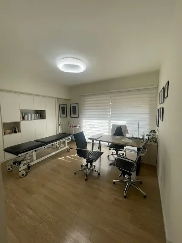 Consultation room at Active Health Clinic, Achrafieh, Beirut