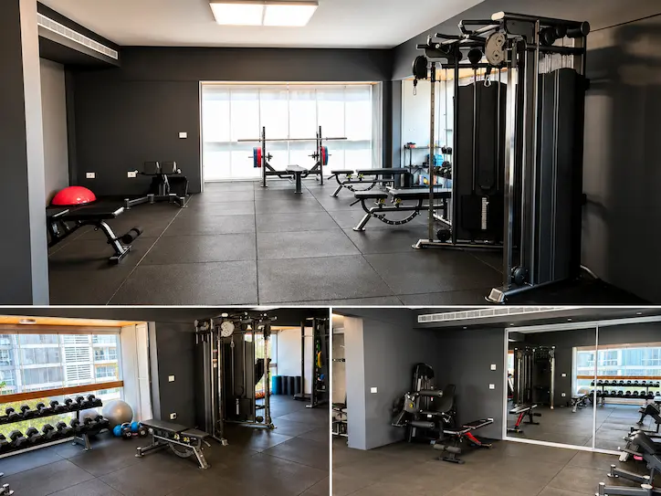 Rehabilitation and training gym at Active Health Clinic, Beirut, Lebanon