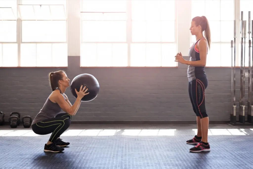 Personal physical training session at Active Health Clinic, Beirut