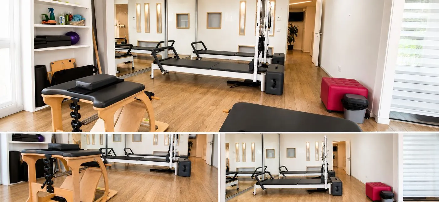 Pilates studio with two Reformers at Active Health Clinic, Achrafieh, Beirut